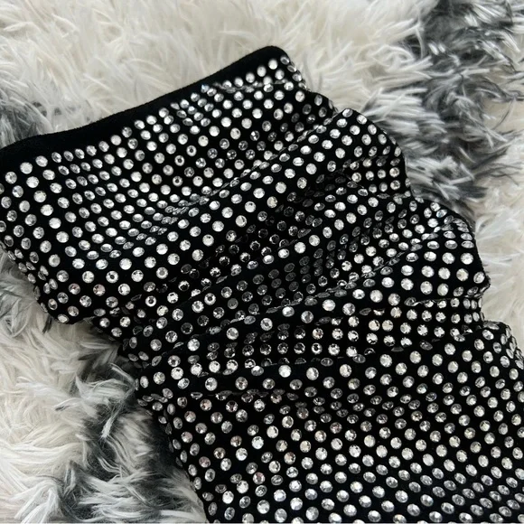 Jeffrey Campbell Rhinestone Slouch Boots - Picture 3 of 12